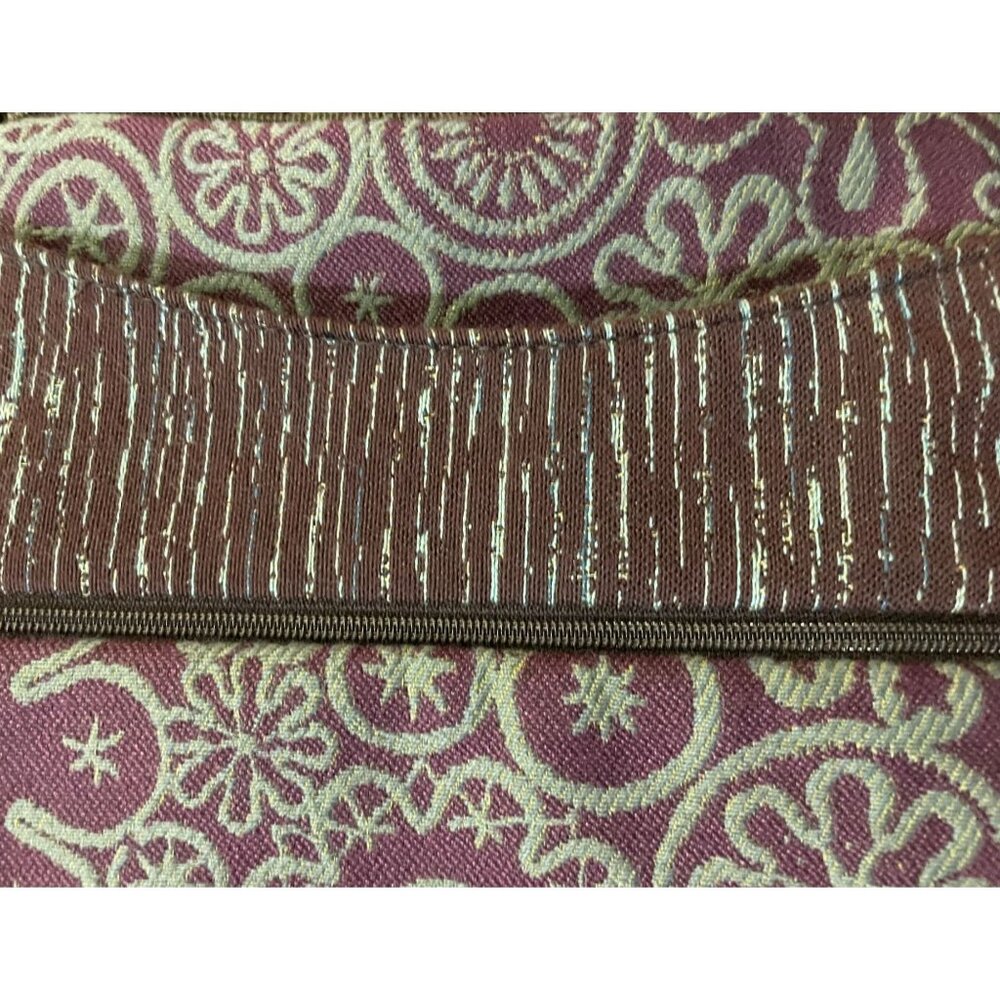 Maruca Sparrow Crossbody Bag Used Burgundy Green - Picture 13 of 16